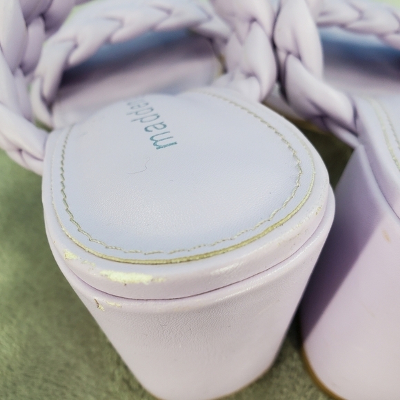 Madden Girl lilac square toe block heels 6 - Picture 5 of 13